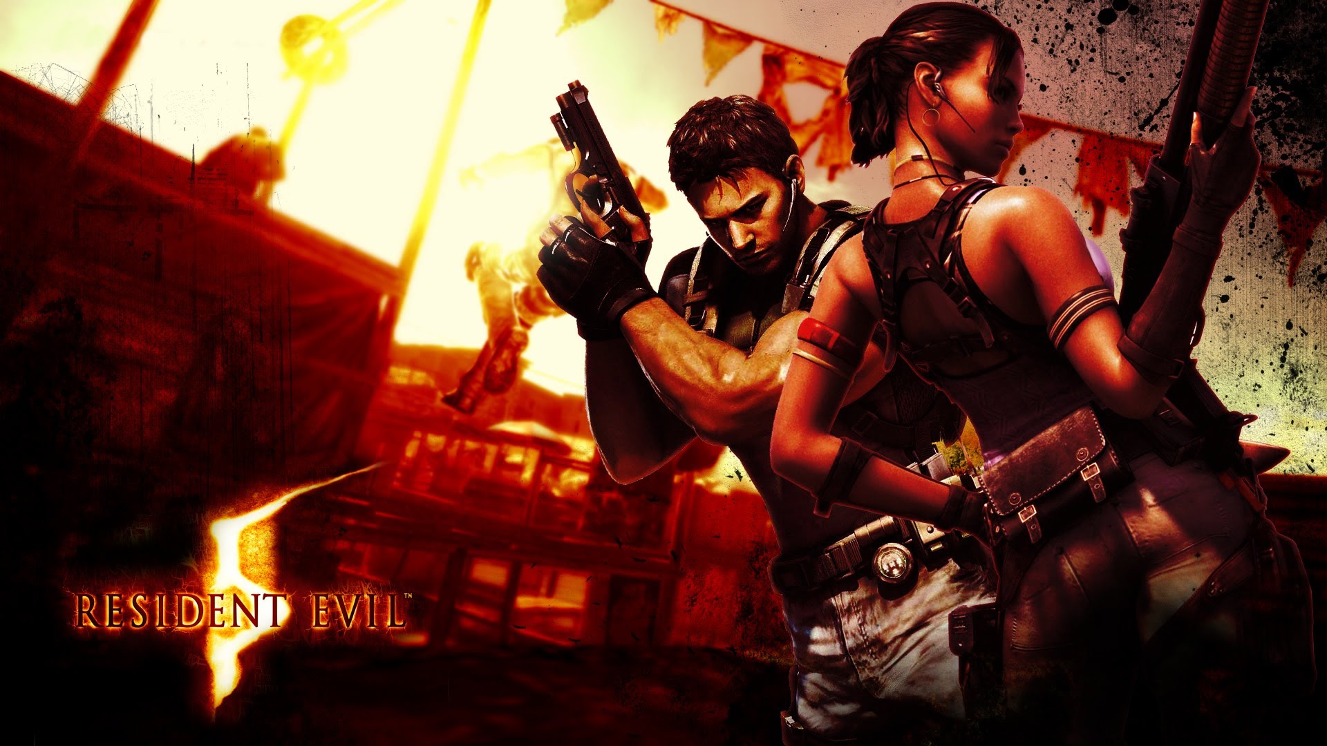 Resident Evil 5: Mercenaries Characters【HD】 