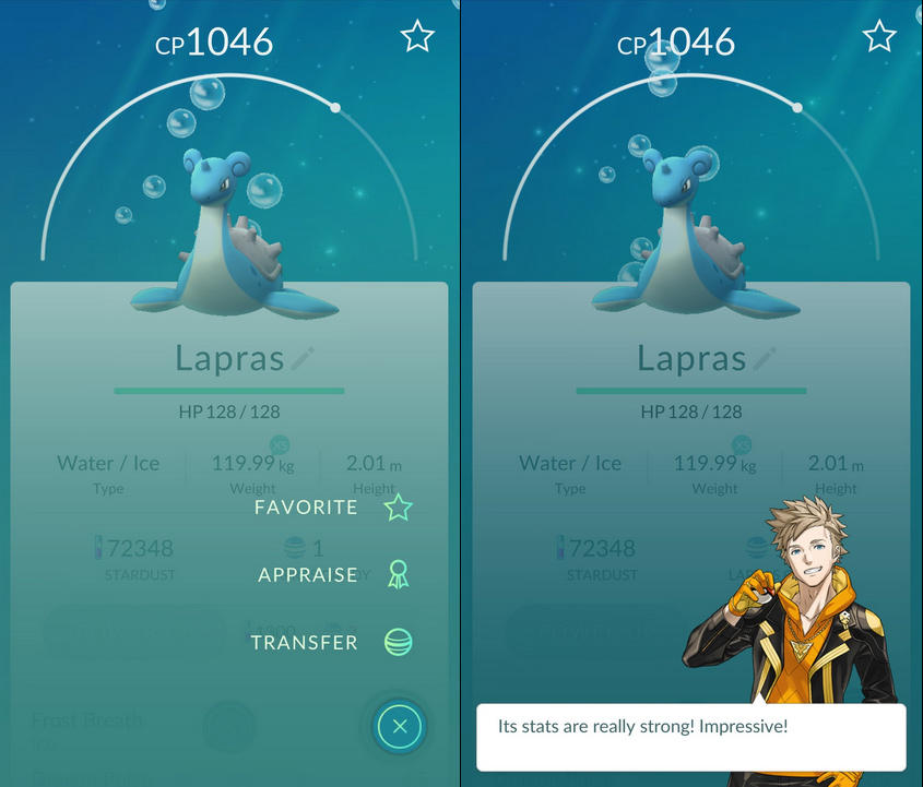 Next Pokemon Go Update To Show Hidden Stats Mxdwn Games