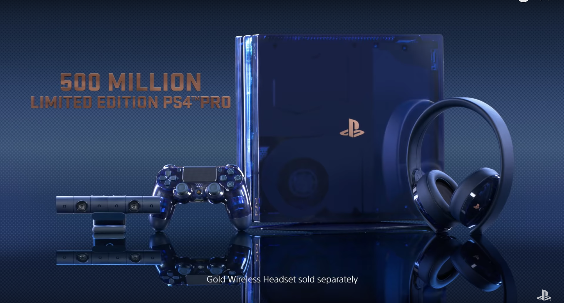 PS4 Pro 500 Million Limited Edition