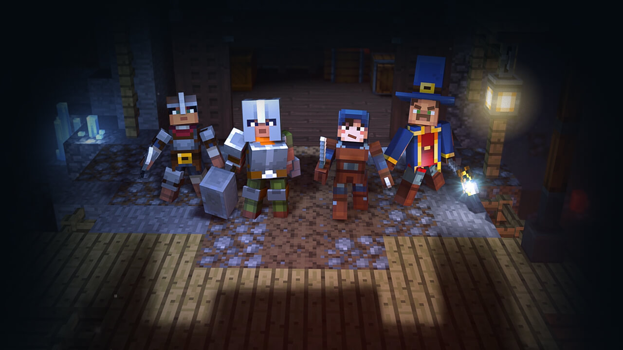 minecraft dungeons to gets new cross