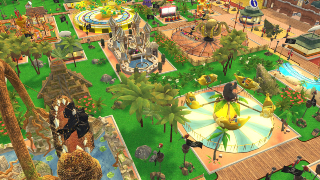 RollerCoaster Tycoon Adventures Coming Soon to the Switch