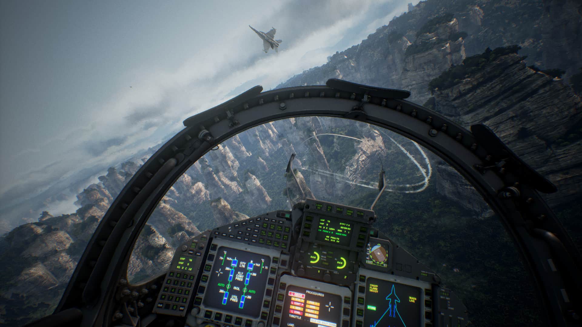 New Ace Combat 7: Skies Unknown Trailers Shows VR Missions