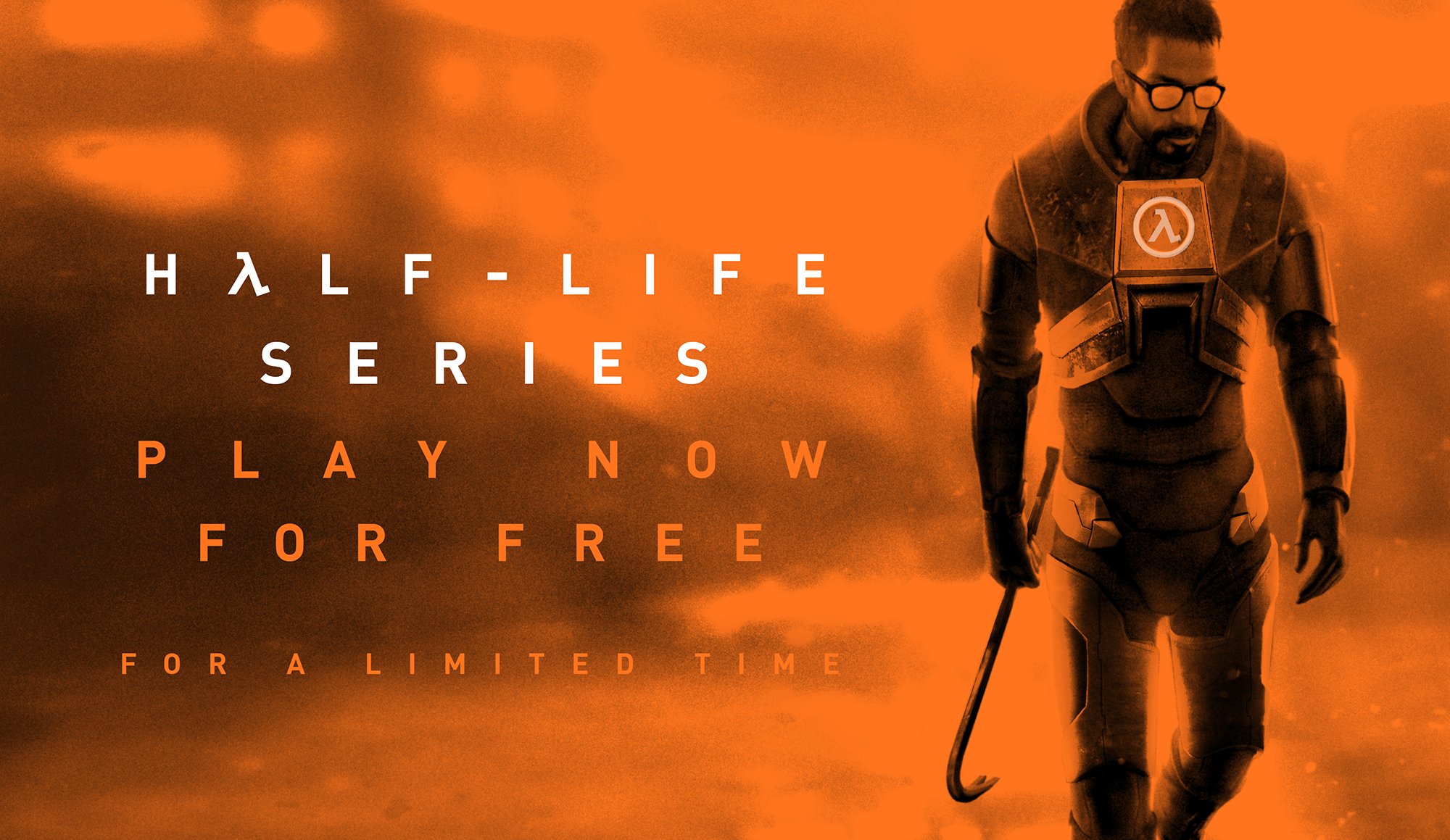 After a major update to Half-Life and a free giveaway on Steam, the game's  online presence has grown more than 20 times