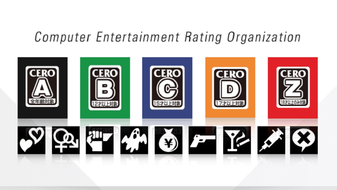 Rating System｜CERO (official homepage)