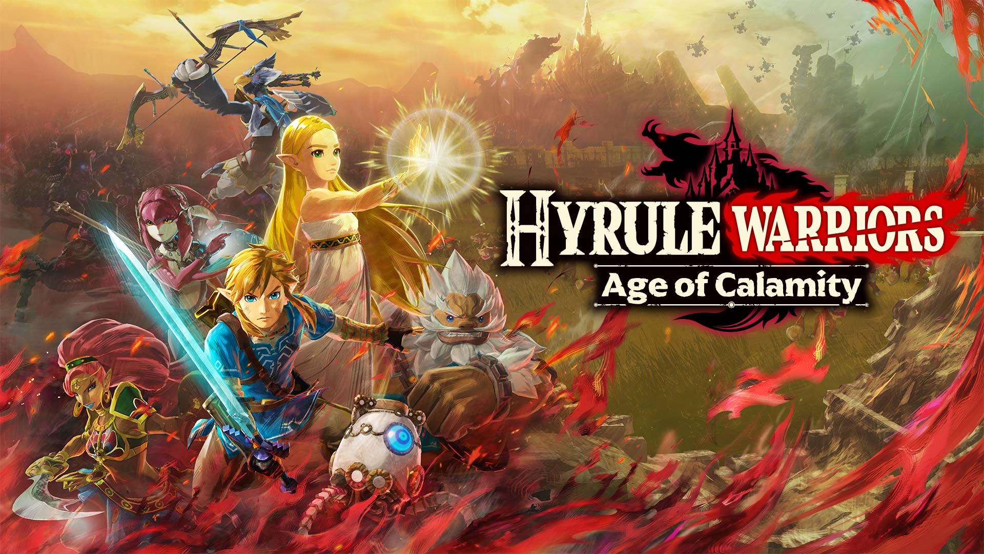 Key art of Hyrule Warriors Age of Calamity