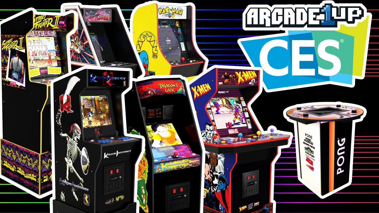 Arcade1up Announces New Cabinet Lineup At Ces 21 Mxdwn Games