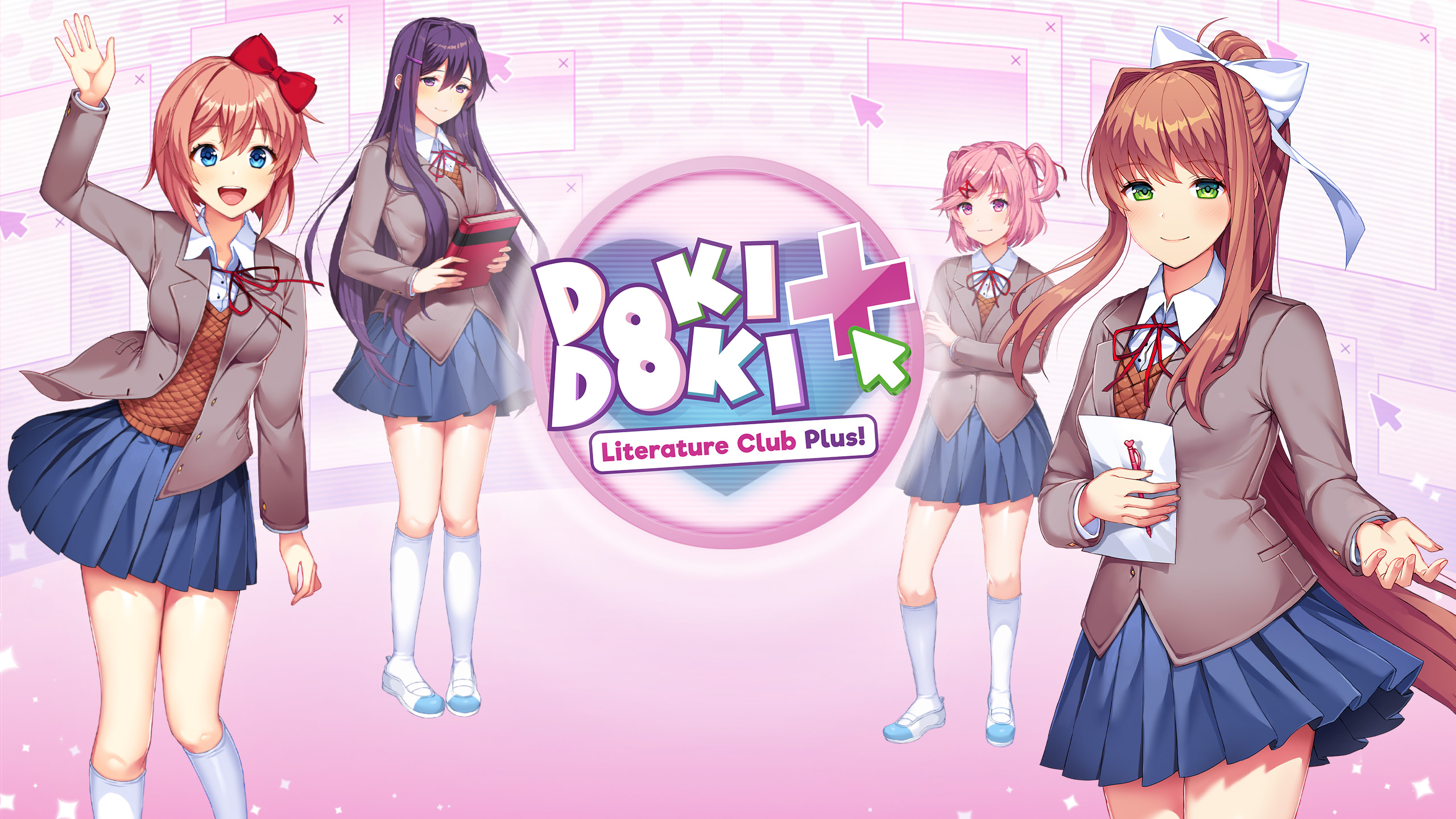 Doki Doki Literature Club Plus - Official Exclusive Announcement Trailer