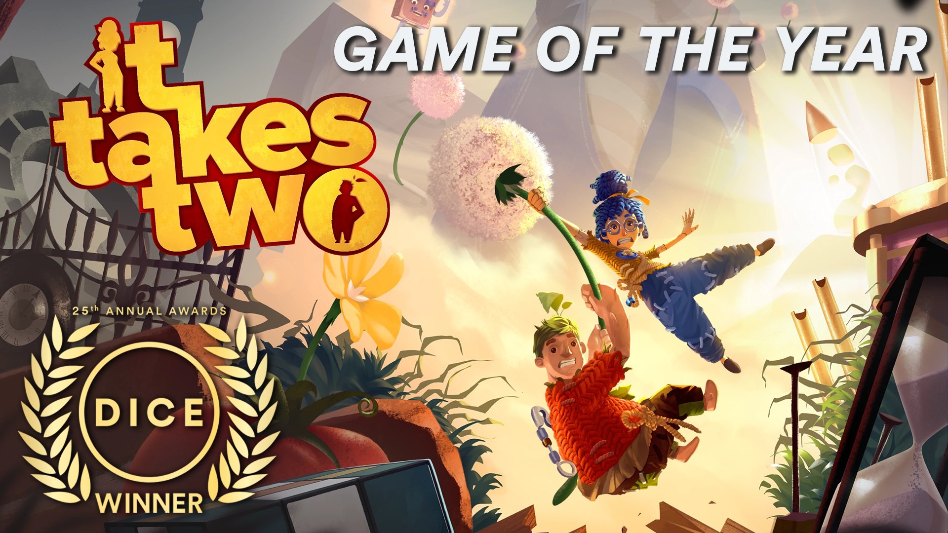 It Takes Two Wins the Game of the Year Race at the 2022 DICE Awards