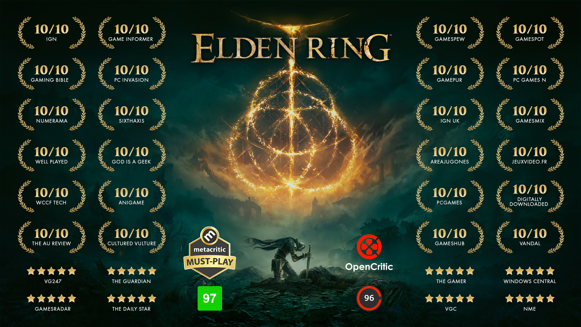  Elden Ring - PlayStation 4 : Bandai Namco Games Amer: Video  Games