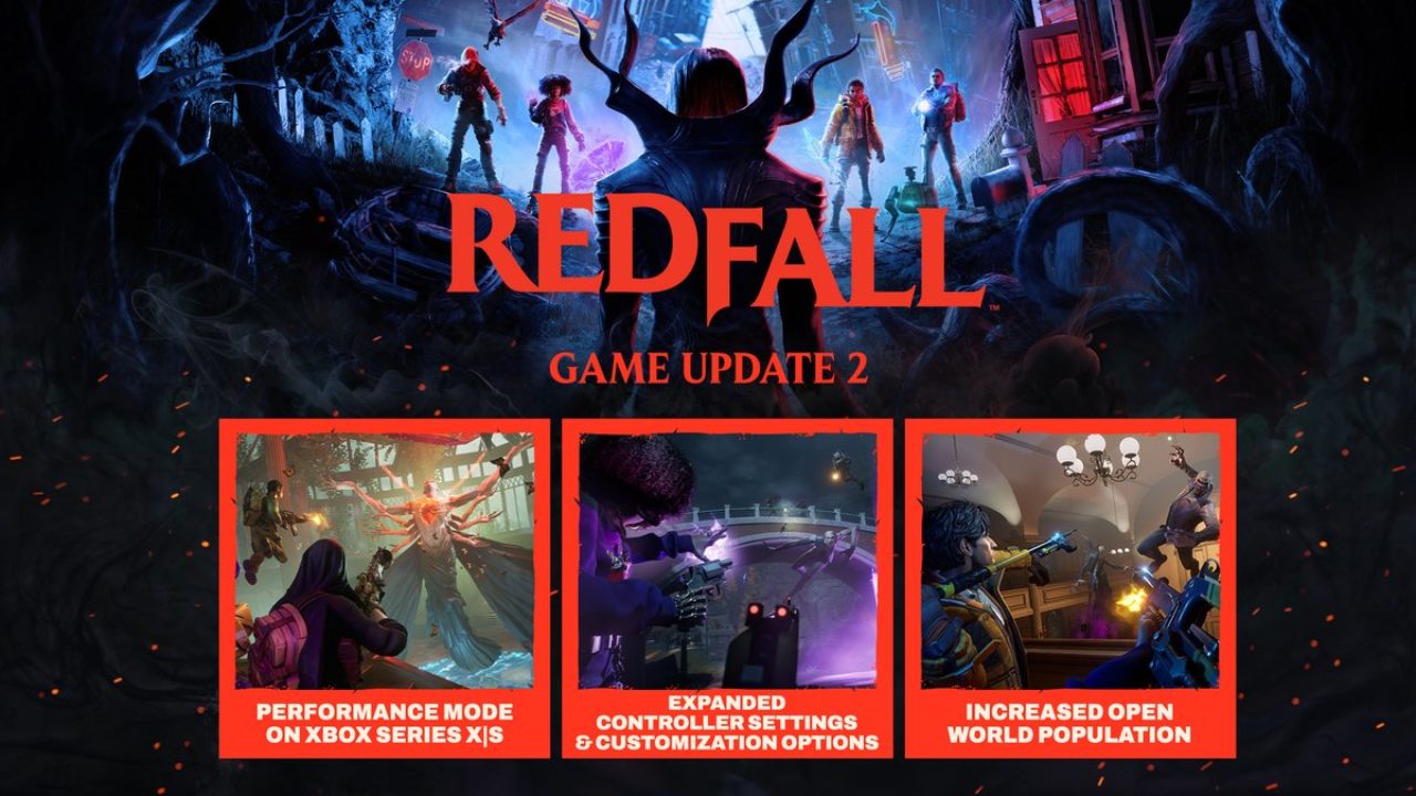 Redfall UPDATE 2 lançado! 60fps nos consoles e muito mais em 2023