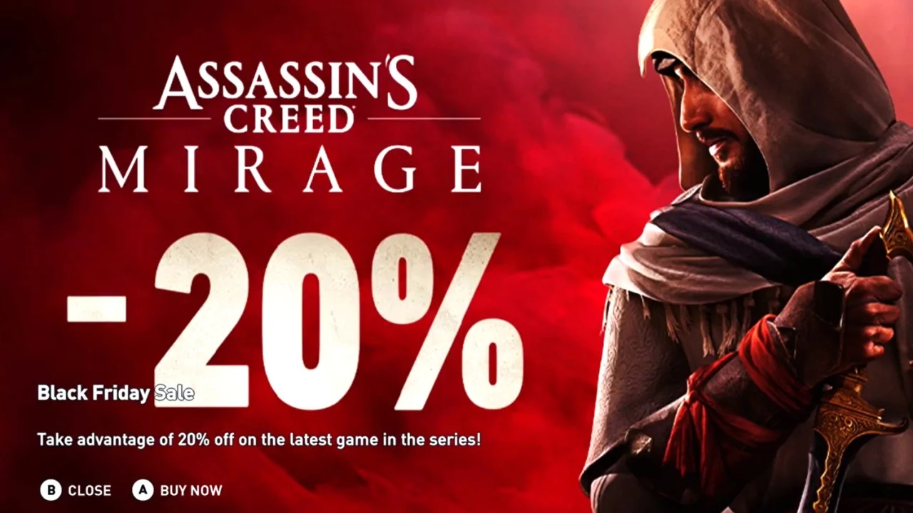 Ubisoft Black Friday sales: Save up to 85% on Assassin's Creed