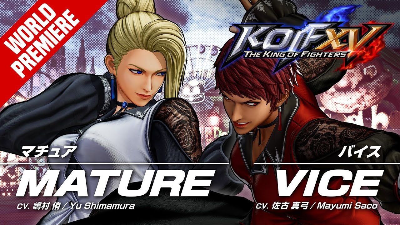 The Deadly Duo of Vice and Mature Return to King of Fighters