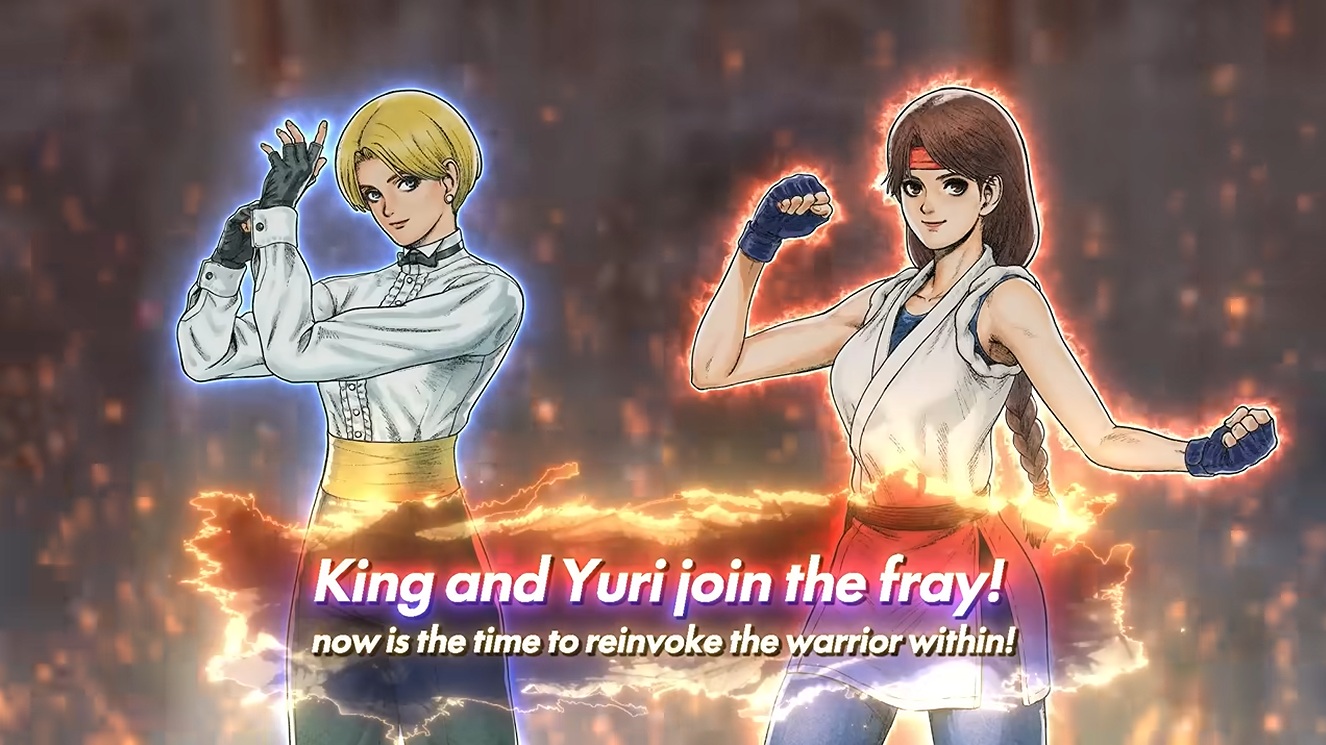 YURI EVO 2026: King and Yuri Sakazaki Revealed for Latest Update to Art